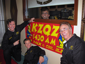Rivertown laughing at KZQZ